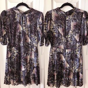 ❌SOLD❌High neck, keyhole free people dress